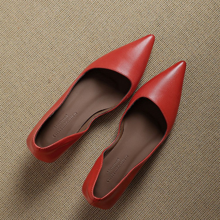 Rosa's Ceyra Leather Heels