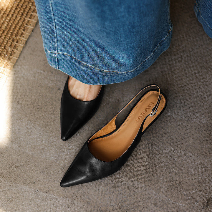 Rosa's Margherita Leather Shoes