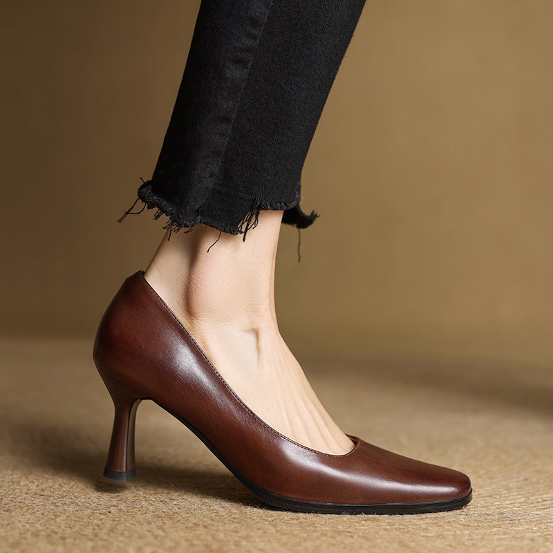 Rosa's Elenya Leather Flats