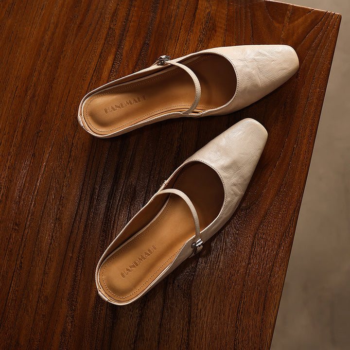 Rosa's Serafina Leather Mary Janes