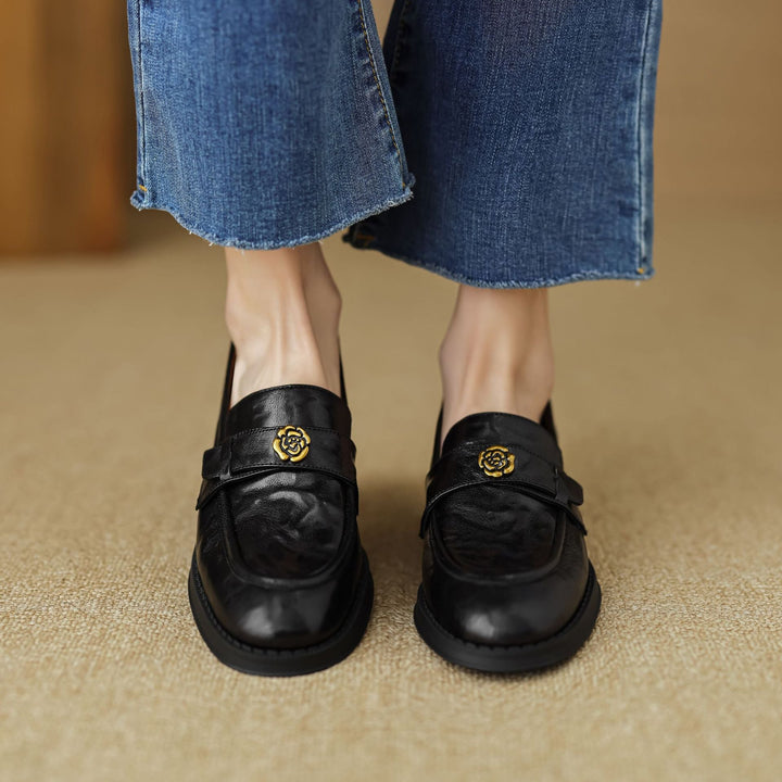 Rosa's Morrelle Leather Loafers