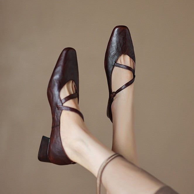 Rosa's Marvelle Leather Mary Janes
