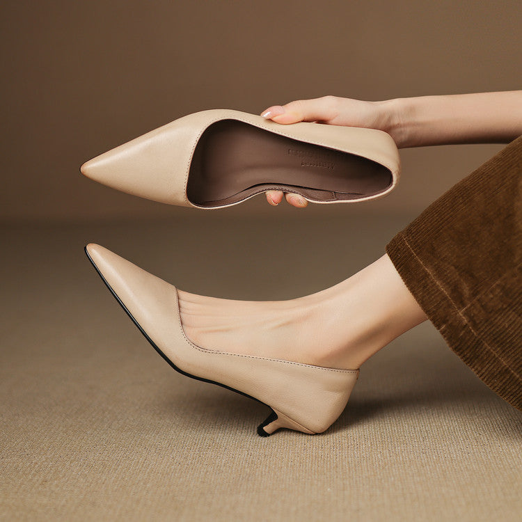 Rosa's Ceyra Leather Heels