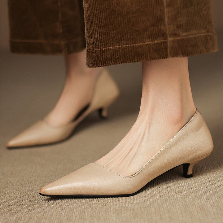 Rosa's Ceyra Leather Heels