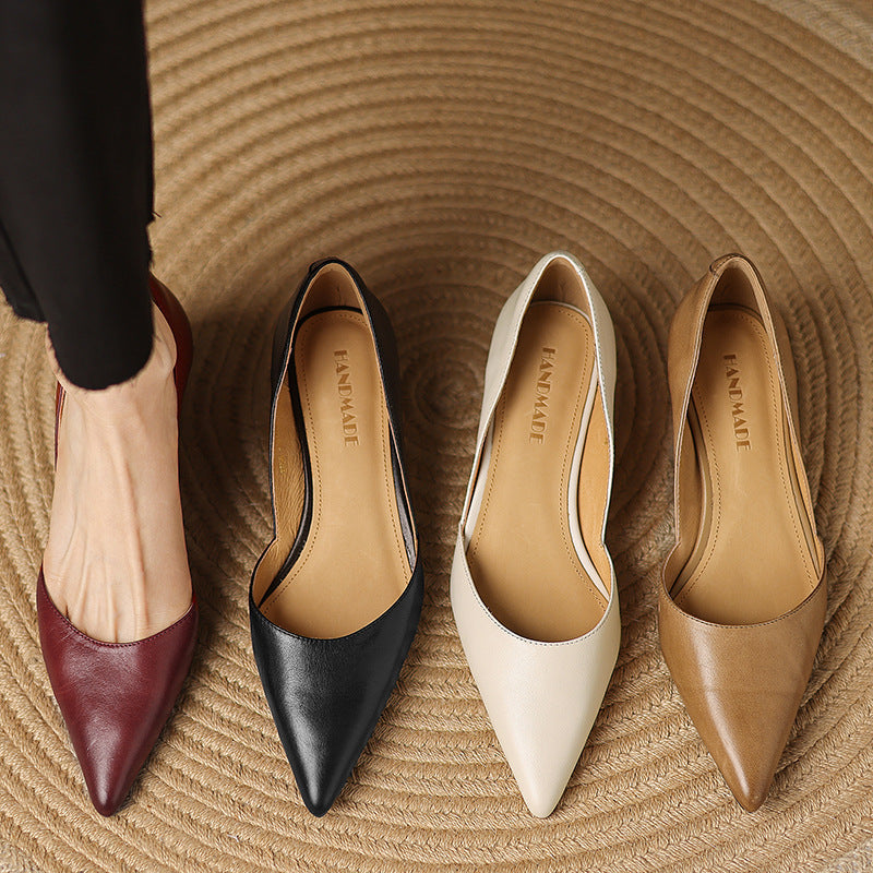 Rosa's Ceyra Classic Leather Heels