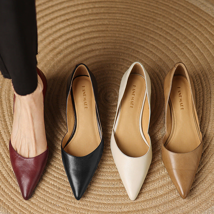 Rosa's Ceyra Classic Leather Heels