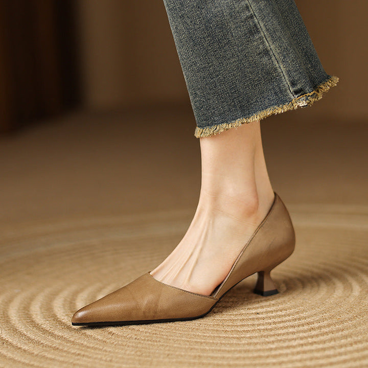 Rosa's Ceyra Classic Leather Heels