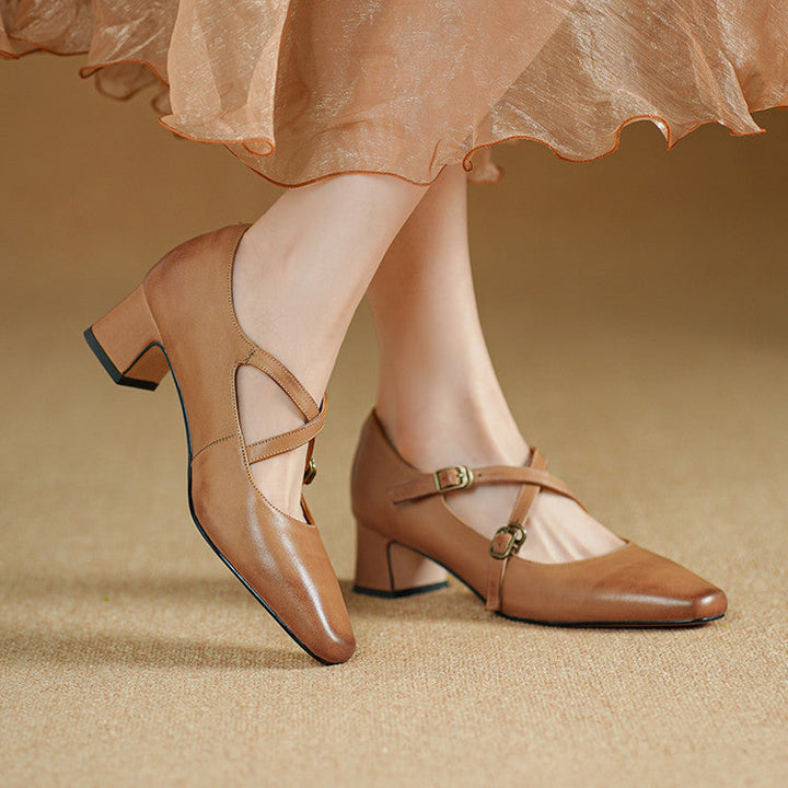 Rosa's Amara Leather Shoes