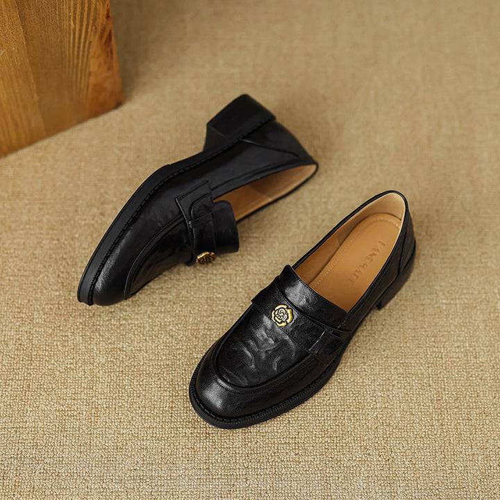 Rosa's Morrelle Leather Loafers