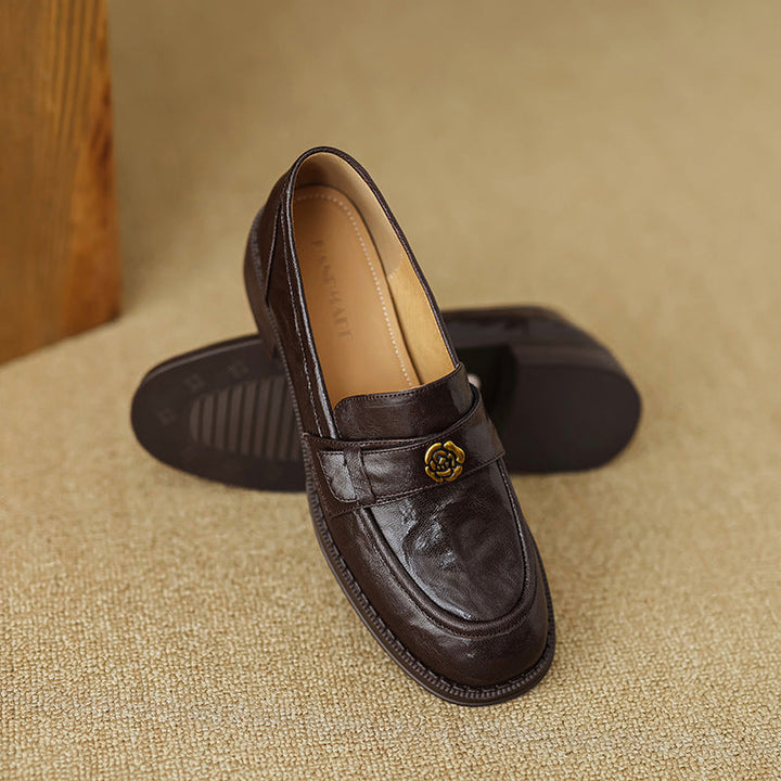 Rosa's Morrelle Leather Loafers
