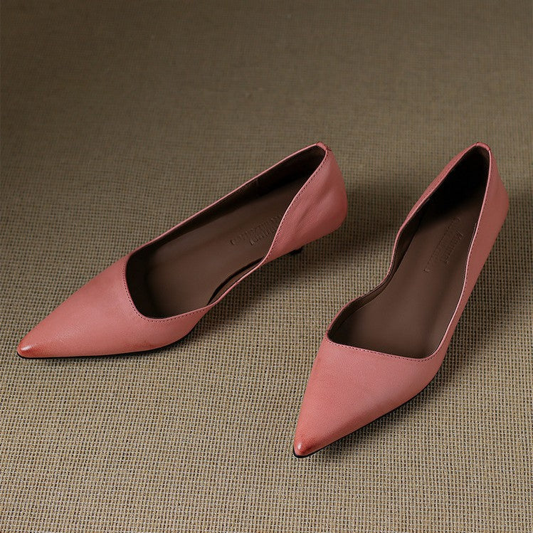 Rosa's Ceyra Leather Heels