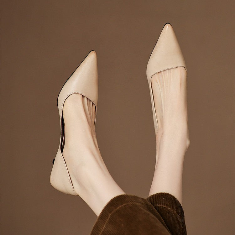 Rosa's Ceyra Leather Heels