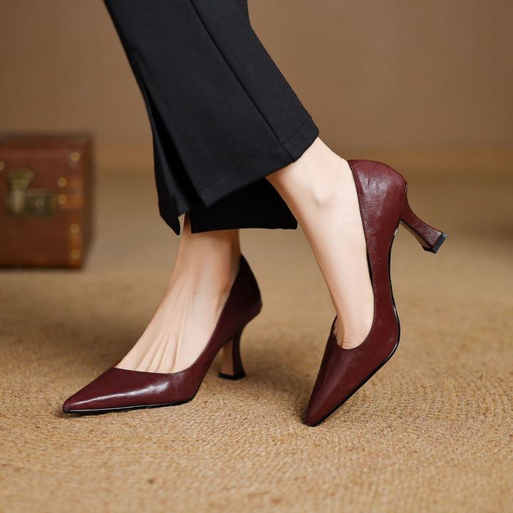 Rosa's Mirelle Leather Pumps
