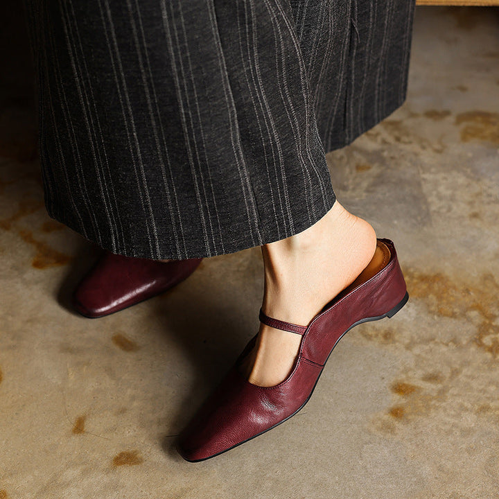 Rosa's Serafina Leather Mary Janes