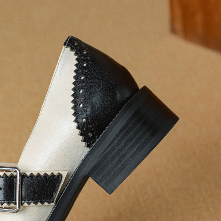 Rosa's Morren Leather Mary Janes