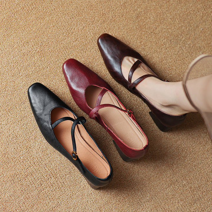 Rosa's Marvelle Leather Mary Janes