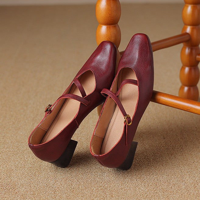Rosa's Marvelle Leather Mary Janes
