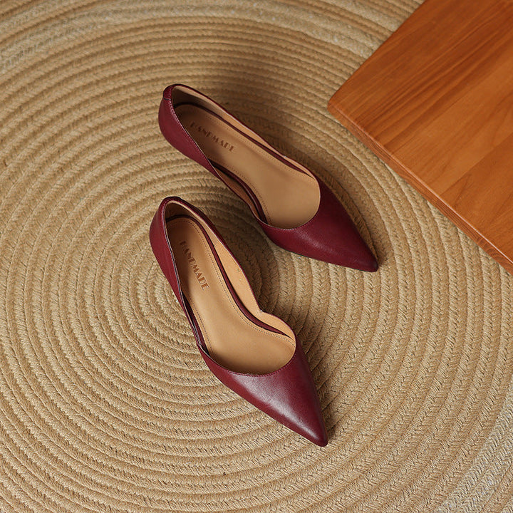 Rosa's Ceyra Classic Leather Heels