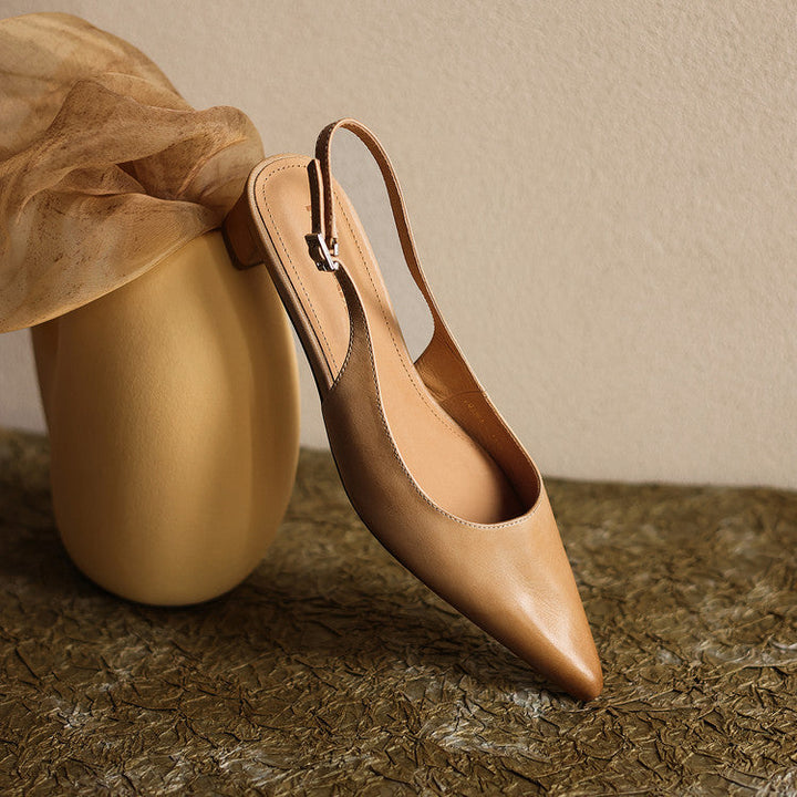 Rosa's Margherita Leather Shoes