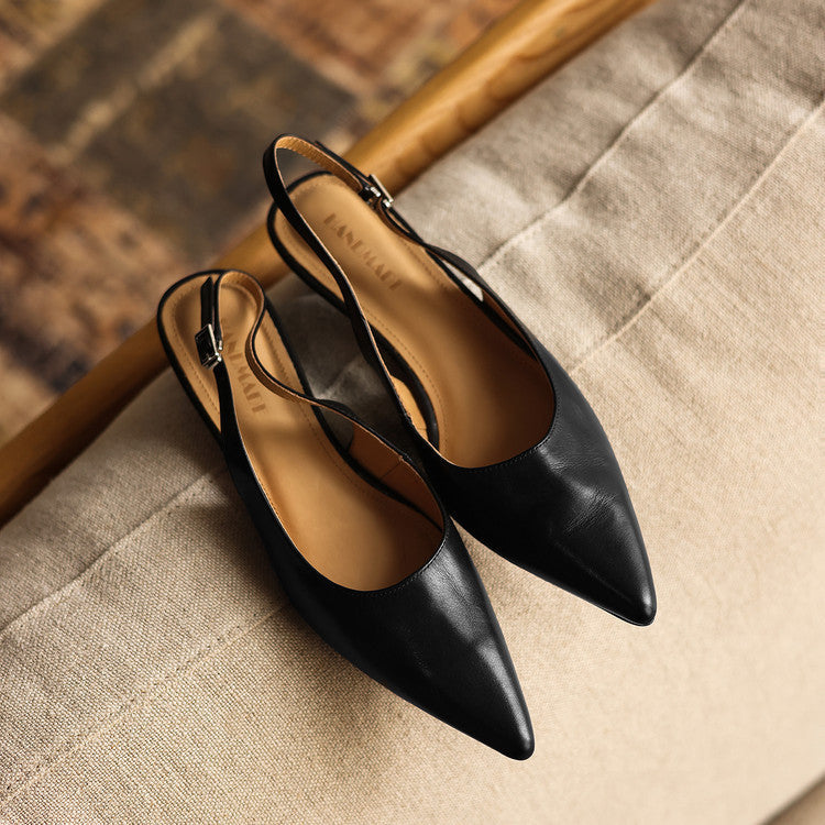 Rosa's Margherita Leather Shoes