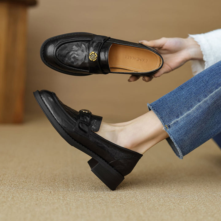Rosa's Morrelle Leather Loafers