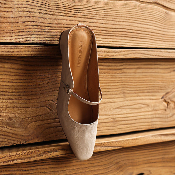 Rosa's Serafina Leather Mary Janes