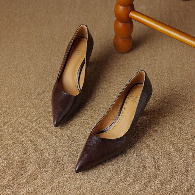 Rosa's Mirelle Leather Pumps