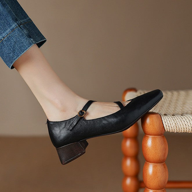 Rosa's Marvelle Leather Mary Janes