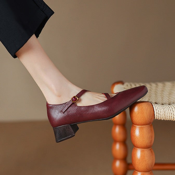 Rosa's Marvelle Leather Mary Janes