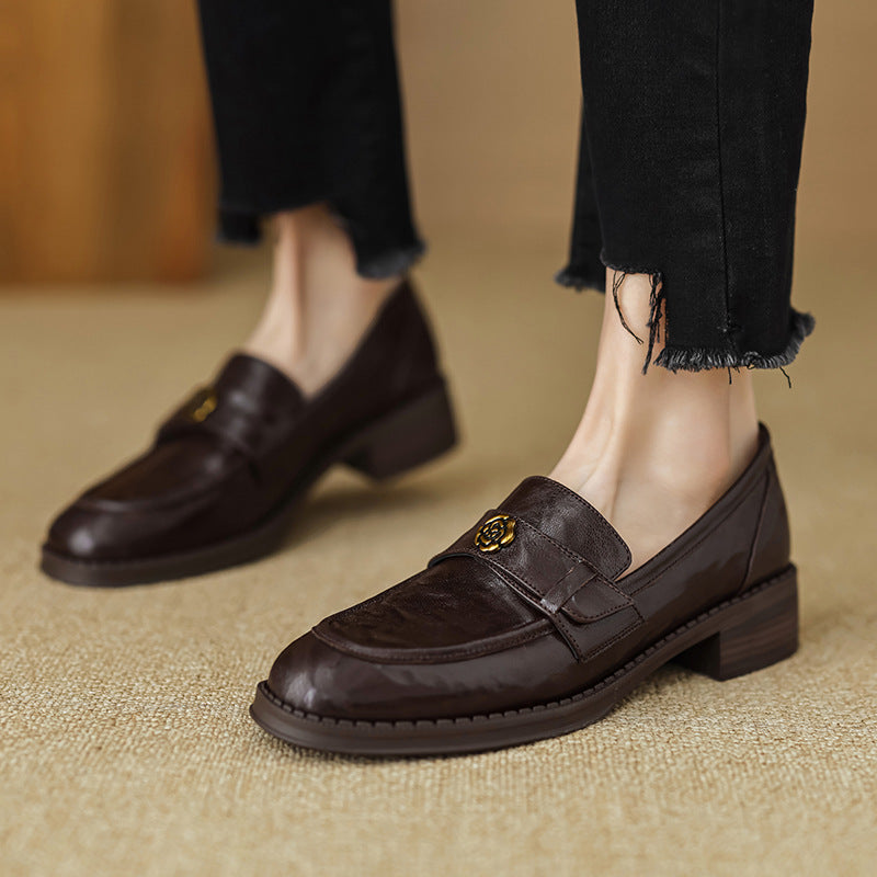 Rosa's Morrelle Leather Loafers