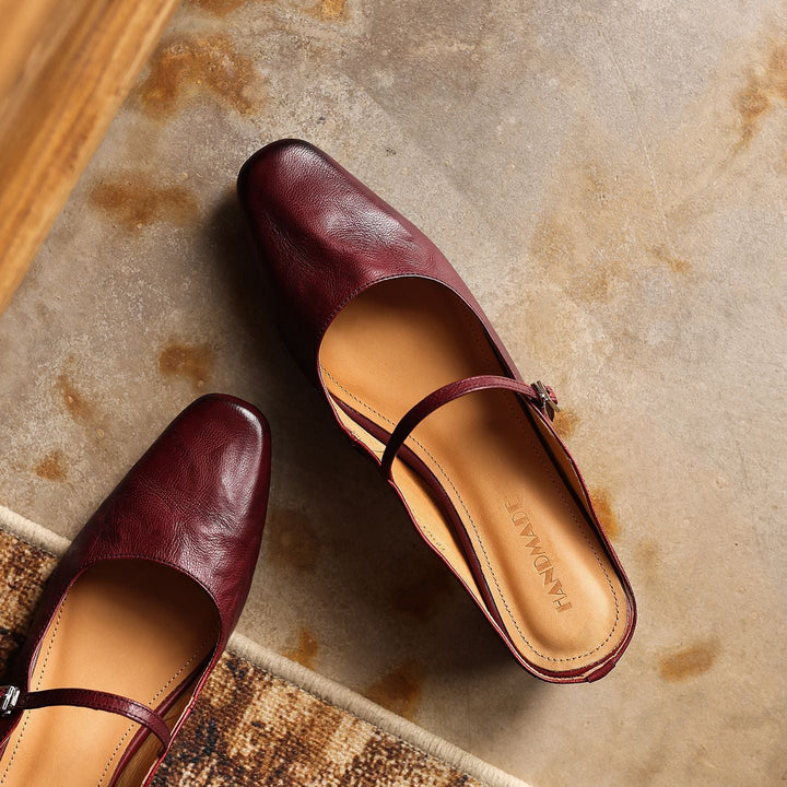 Rosa's Serafina Leather Mary Janes