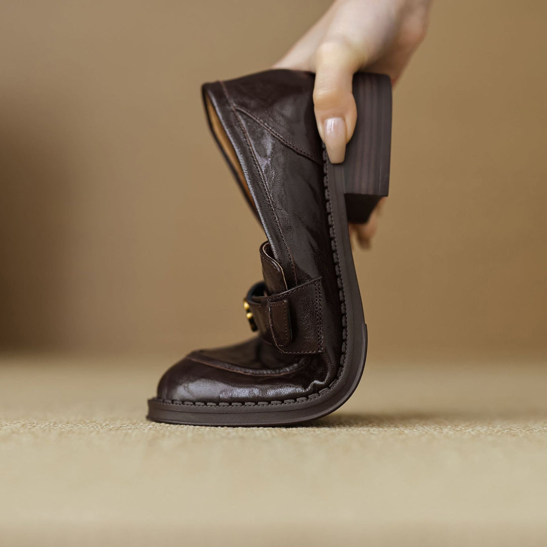 Rosa's Morrelle Leather Loafers