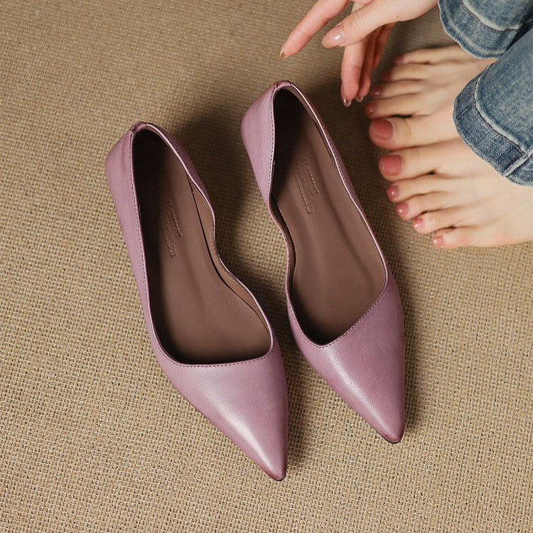Rosa's Ceyra Leather Heels