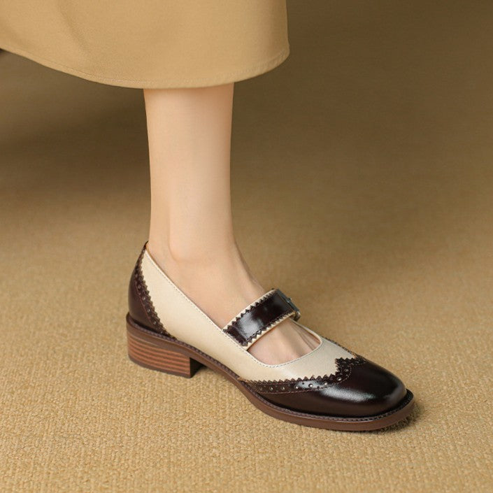 Rosa's Morren Leather Mary Janes