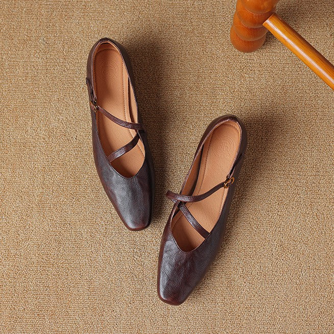 Rosa's Marvelle Leather Mary Janes