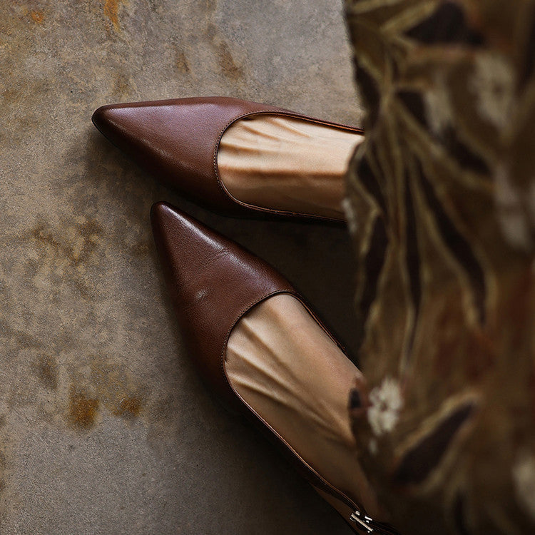Rosa's Margherita Leather Shoes