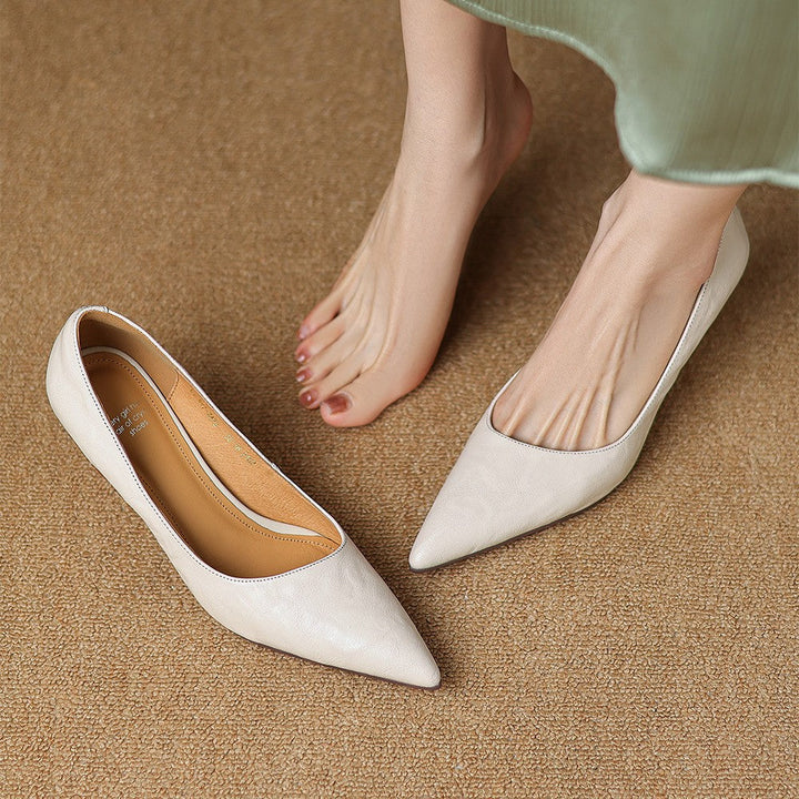 Rosa's Cymara Leather Heels