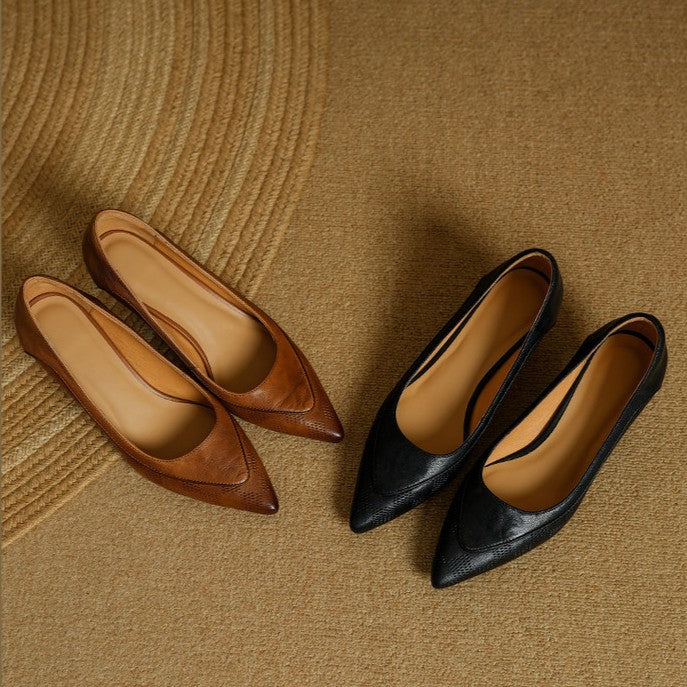 Rosa's Fioralba Leather Shoes
