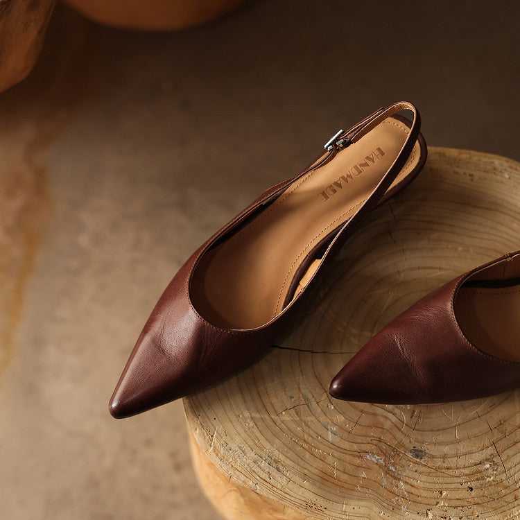 Rosa's Margherita Leather Shoes