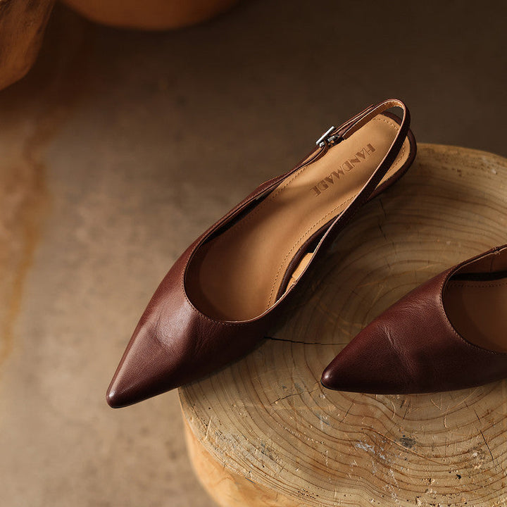 Rosa's Margherita Leather Shoes