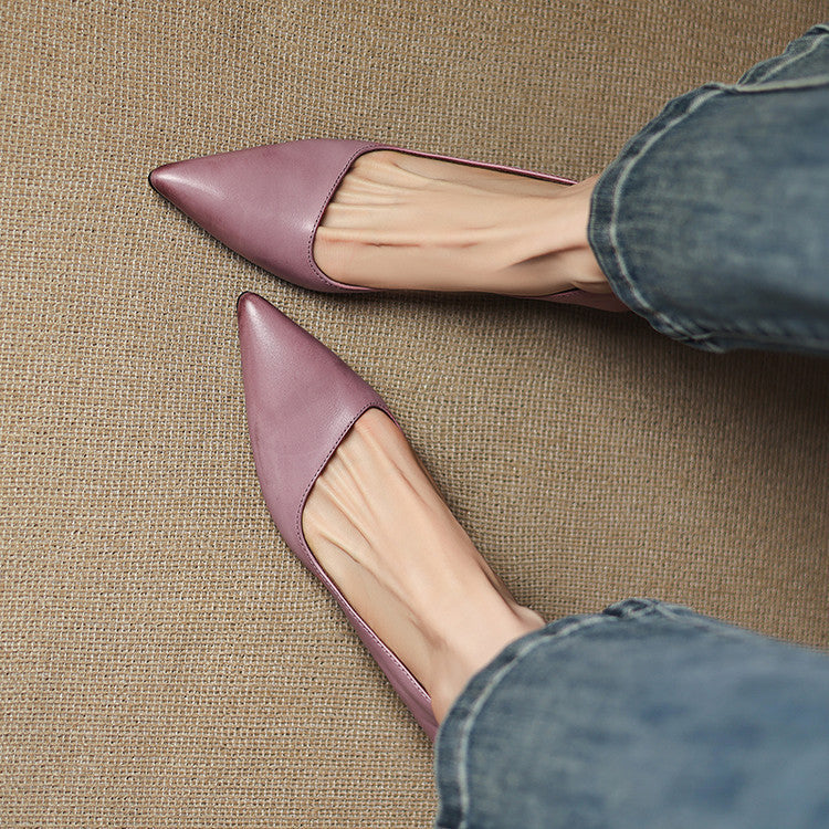 Rosa's Ceyra Leather Heels