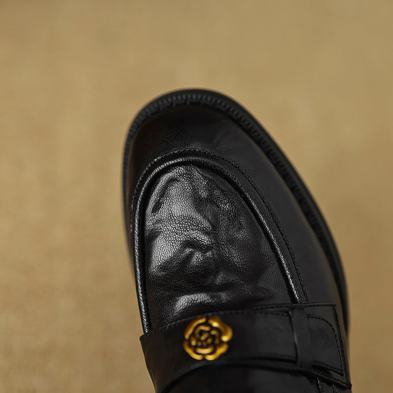 Rosa's Morrelle Leather Loafers