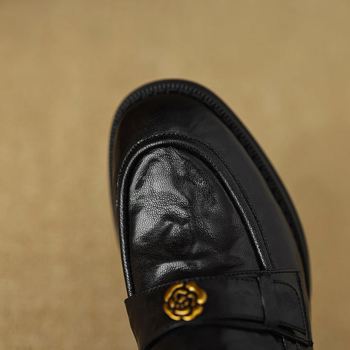 Rosa's Morrelle Leather Loafers