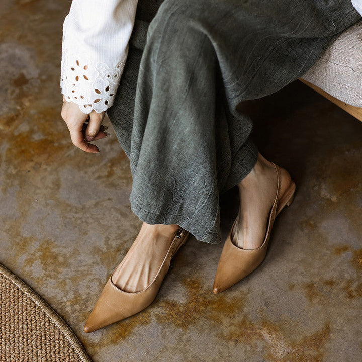 Rosa's Margherita Leather Shoes
