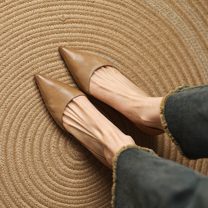 Rosa's Ceyra Classic Leather Heels