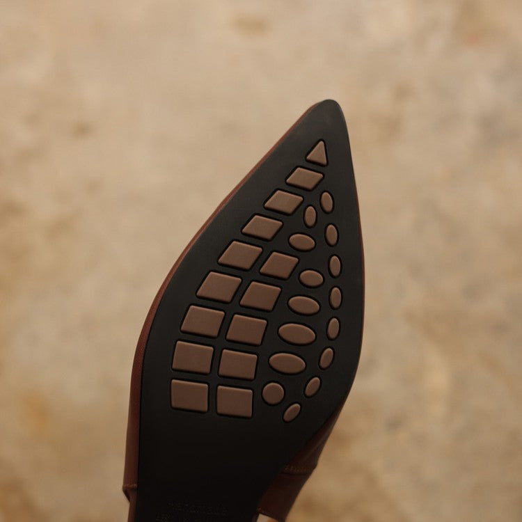 Rosa's Margherita Leather Shoes