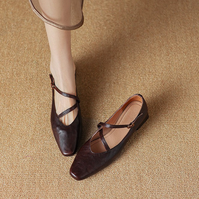 Rosa's Marvelle Leather Mary Janes