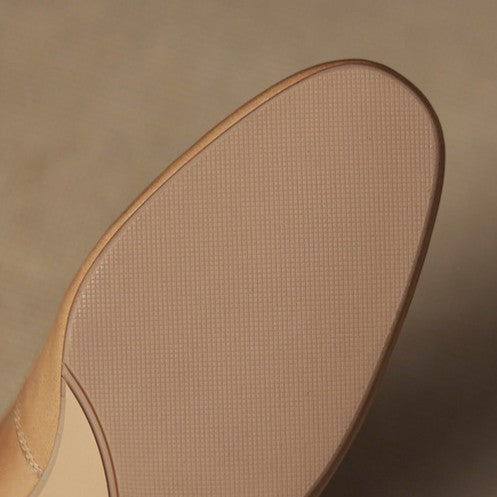 Rosa's Corinne Round-Toe Leather Mary Janes