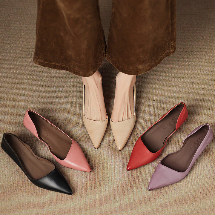Rosa's Ceyra Leather Heels