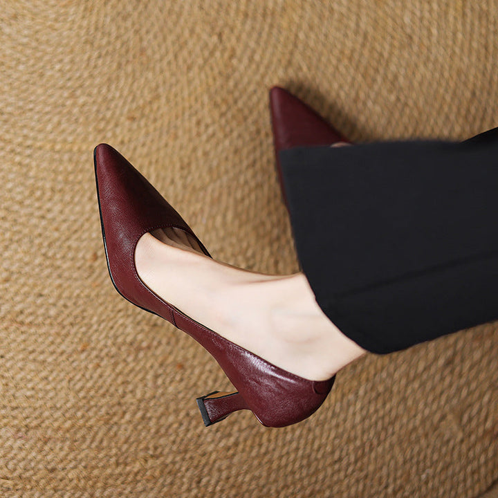 Rosa's Mirelle Leather Pumps